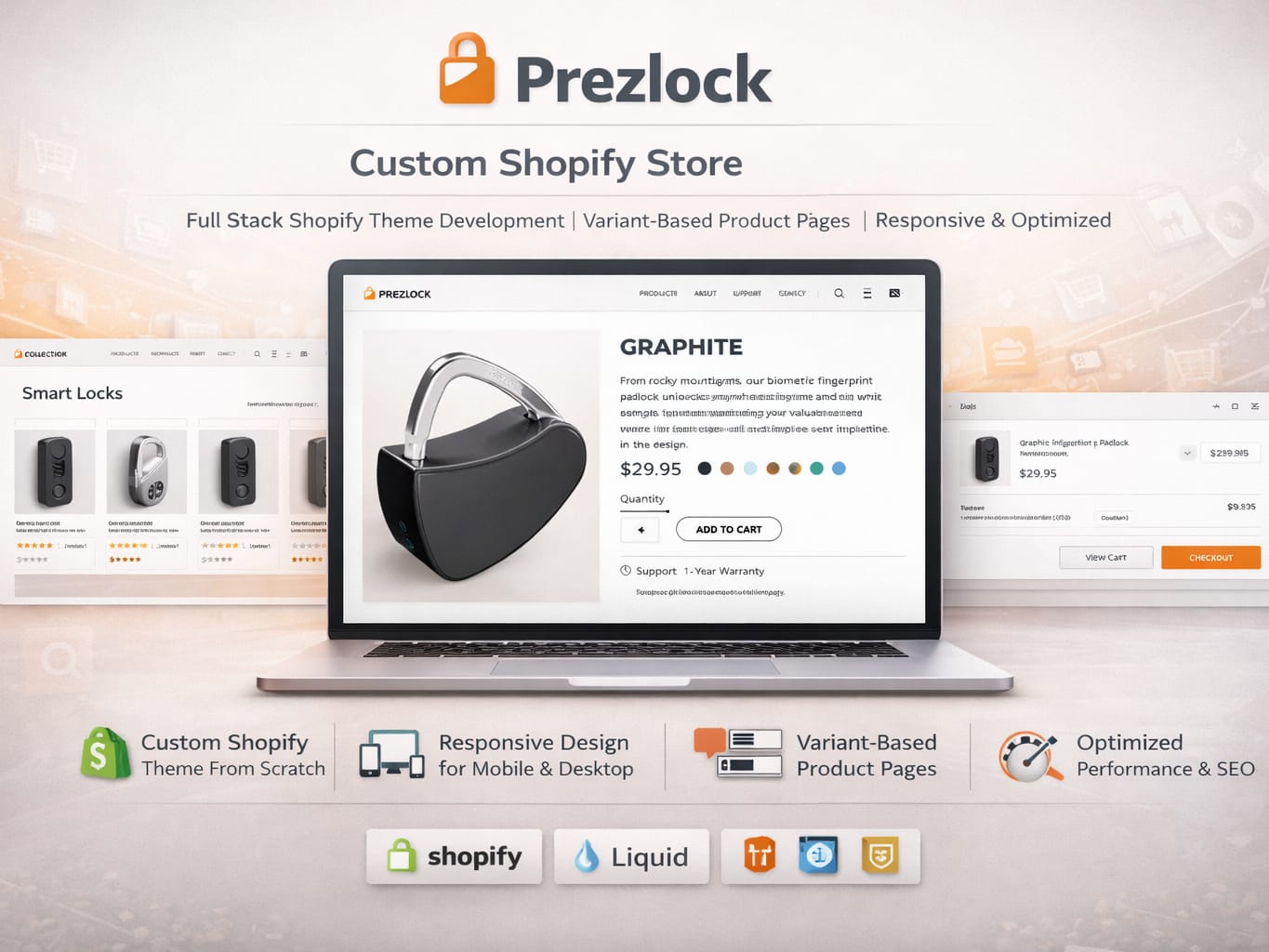 Prezlock Biometric Padlock Showcase